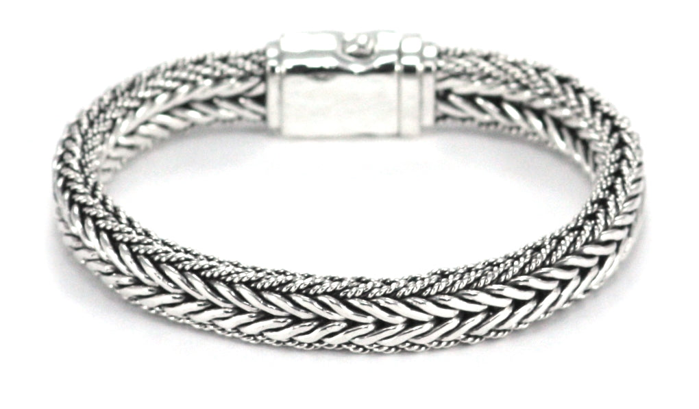 DASA Heavy Square Woven link bracelet 8