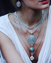 Load image into Gallery viewer, SURA Flowing Beaded Statement Necklace
