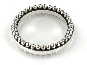 INDA Thick Beaded Ring