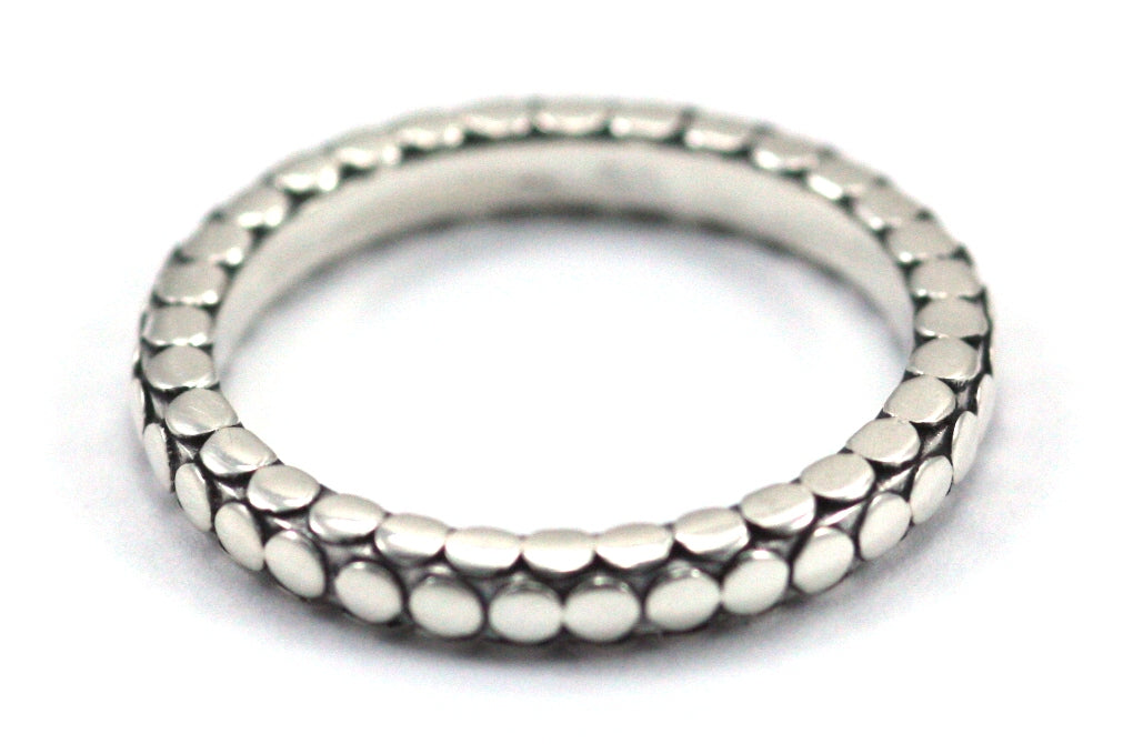 INDA Silver Dot Ring