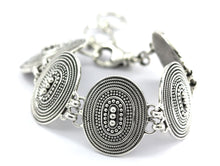 Load image into Gallery viewer, RAYA Concentric oval Beaded station bracelet
