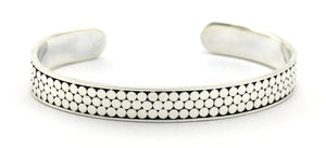 KALA Triple Dot Row Cuff Bracelet