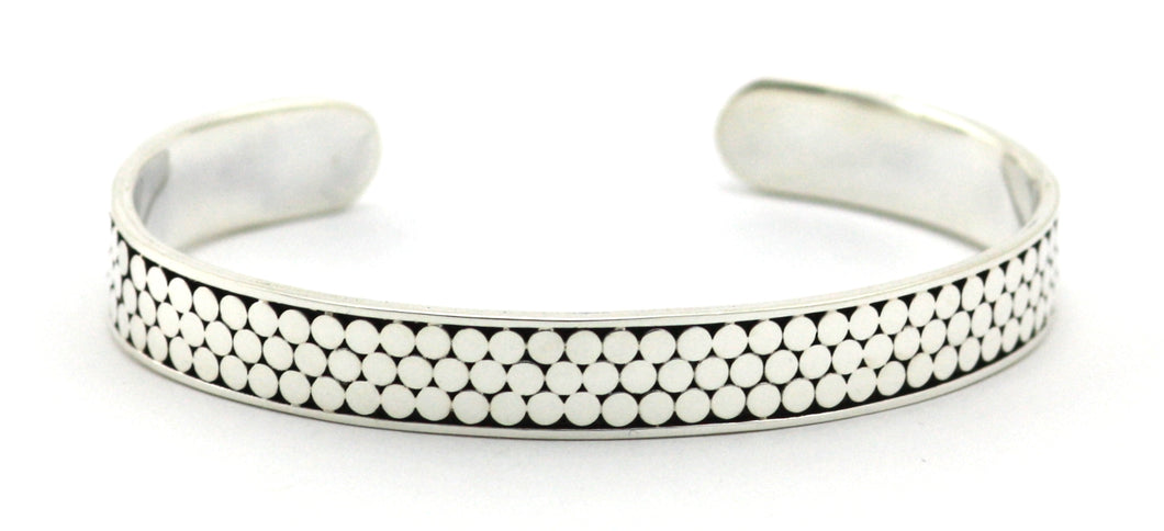 KALA Triple Dot Row Cuff Bracelet