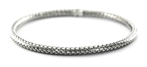 ANYA Round Woven Bangle Bracelet