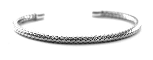 ANYA Round Woven Cuff Bracelet