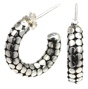 KALA Wrap Dotted Hoop Earrings