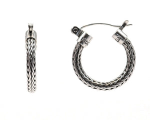 DEWI Tulung Naga Chain Hoop Earrings