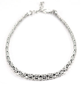SURA Heavy Link Graduated Necklace 18"