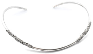 DEWI Floral Filigree Choker Necklace