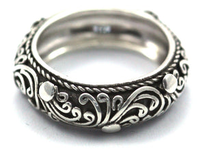 ANYA Floral Filigree Ring
