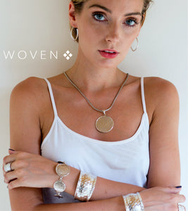 Woven Cuff Bracelet